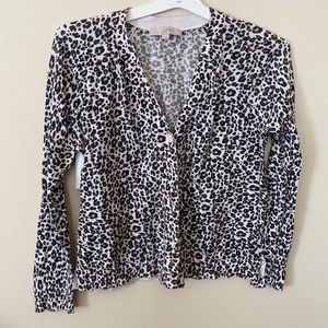 Leopard cardigan